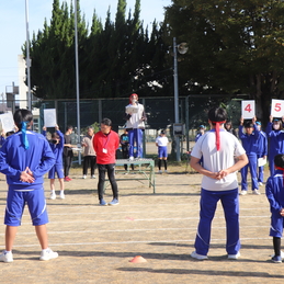 運動会結団式・運動会練習