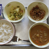 今日はカレー