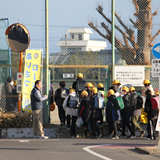 民生児童委員によるあいさつ運動